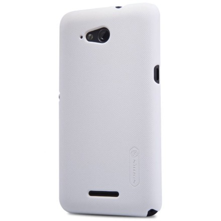 Накладка пластиковая Nillkin Frosted Shield для Sony Xperia E4g белая