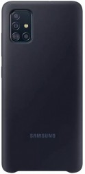 Накладка Samsung Silicone Cover для Samsung Galaxy A51 A515 EF-PA515TBEGRU черная