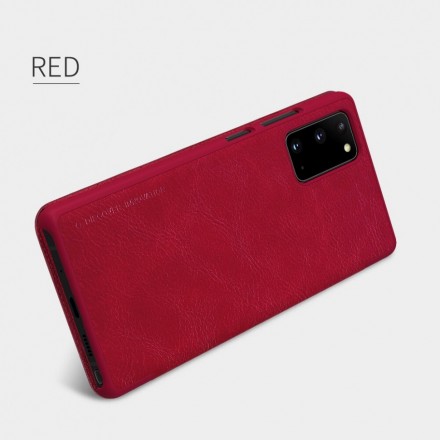 Чехол Nillkin Qin Leather Case для Samsung Galaxy Note 20 N980 красный
