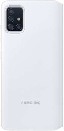 Чехол Samsung S View Wallet Cover для Samsung Galaxy A51 A515 EF-EA515PWEGRU белый