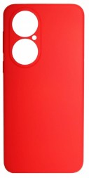 Накладка силиконовая Soft Touch для Huawei P50 красная