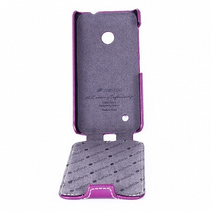 Чехол Melkco Jacka Type для Nokia Lumia 530 фиолетовый