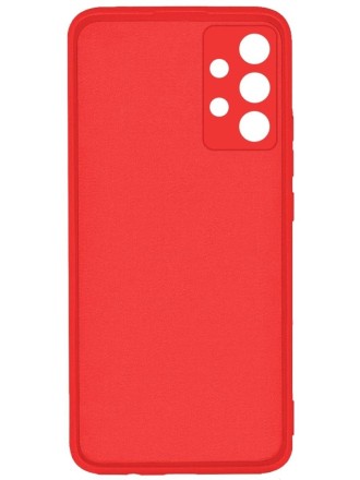 Накладка силиконовая Silicone Cover для Samsung Galaxy A33 5G A336 красная