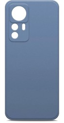 Накладка силиконовая Soft Touch для Xiaomi 12T Pro платиново-серая