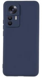 Накладка силиконовая Silicone Cover для Xiaomi 12T Pro синяя