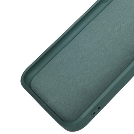Накладка силиконовая Soft Touch для OnePlus 11 тёмно-зеленая