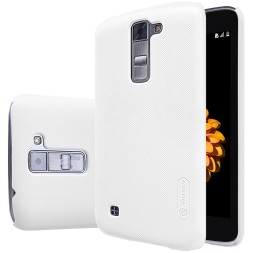 Накладка Nillkin Frosted Shield пластиковая для LG K7 (Tribute 5/X210) White (белая)