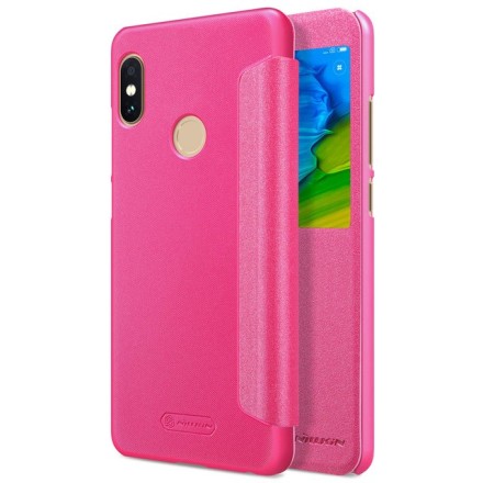 Чехол Nillkin Sparkle Series для Xiaomi Redmi Note 5 / Note 5 Pro розовый