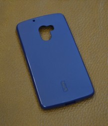 Накладка силиконовая Cherry для Lenovo A7010/K4 Note/Vibe X3 lite синяя