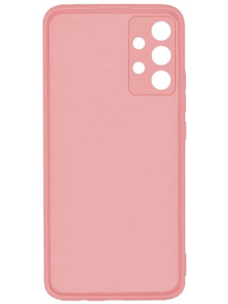 Накладка силиконовая Silicone Cover для Samsung Galaxy A33 5G A336 розовая