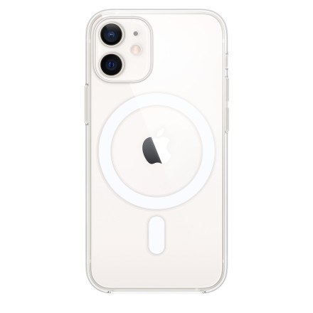 Накладка силиконовая Apple Clear Case MagSafe для iPhone 12 Mini MHLL3ZE/A прозрачная