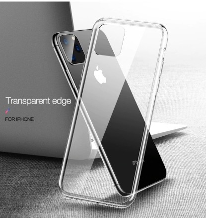 Накладка силиконовая для Apple iPhone 11 Pro прозрачная