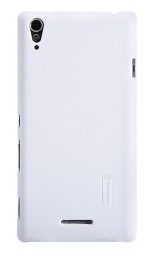 Накладка Nillkin Frosted Shield пластиковая для Sony Xperia T3 White (белая)