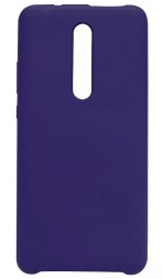 Накладка силиконовая Silicone Cover для Xiaomi Mi 9T / Mi 9T Pro / Redmi K20 / K20 Pro фиолетовая