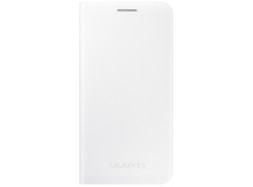 Чехол Flip Wallet для Samsung Galaxy E5 E500 EF-WE500BWEGRU белый