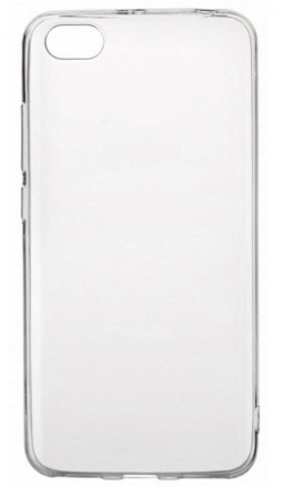 Накладка силиконовая для Xiaomi Redmi Note 5A прозрачно-черная