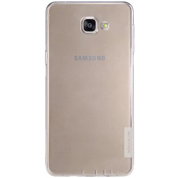 Накладка силиконовая Nillkin Nature TPU Case для Samsung Galaxy A9 (2016) A900 прозрачно-черная