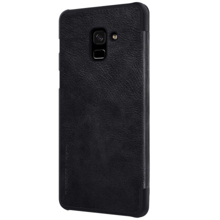 Чехол Nillkin Qin Leather Case для Samsung Galaxy A8 (2018) A530 Black (черный)