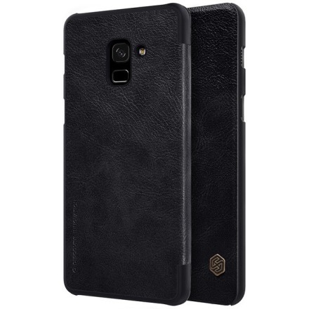 Чехол Nillkin Qin Leather Case для Samsung Galaxy A8 (2018) A530 Black (черный)