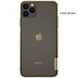 Накладка Nillkin Nature TPU Case силиконовая для Apple iPhone 11 Pro Max (6.5&quot;) прозрачно-золотистая