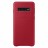 Накладка Samsung Leather Cover для Samsung Galaxy S10 SM-G973 EF-VG973LREGRU красная