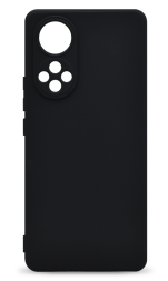 Накладка силиконовая Soft Touch для Honor 50 / Huawei Nova 9 чёрная