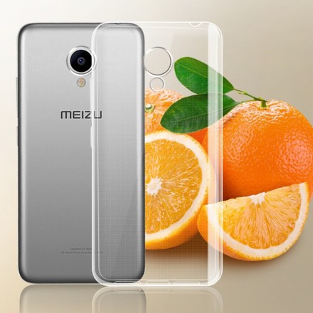 Накладка силиконовая для Meizu M5 Note прозрачная