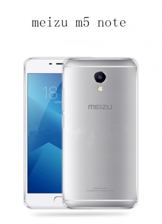 Накладка силиконовая для Meizu M5 Note прозрачная
