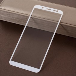 Защитное стекло для Samsung Galaxy J6 (2018) J600 полноэкранное белое
