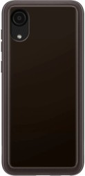 Накладка Samsung Soft Clear Cover для Samsung Galaxy A03 Core A032 EF-QA032TBEGRU чёрная