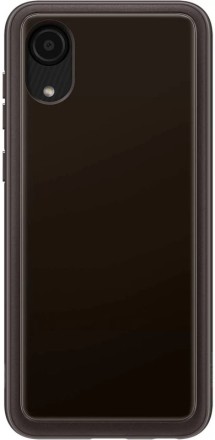 Накладка Soft Clear Cover для Samsung Galaxy A03 Core A032 EF-QA032TBEGRU чёрная