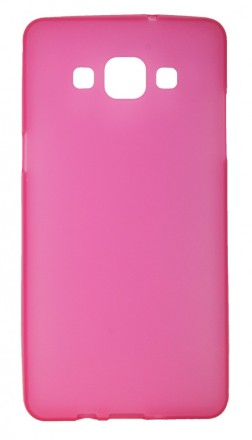 Накладка силиконовая для Samsung Galaxy A5 A500 розовая
