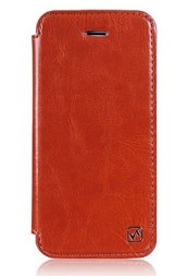 Чехол HOCO Crystal Leather Case для Samsung Galaxy E5 E500 коричневый
