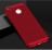 Накладка пластиковая для Xiaomi Redmi 4X с перфорацией красная