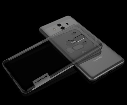 Накладка силиконовая Nillkin Nature TPU Case для Huawei Mate 10 Pro прозрачно-черная