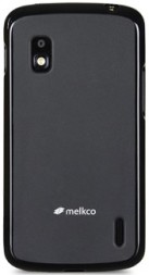 Силиконовая накладка Melkco для LG NEXUS 4 E960 черная