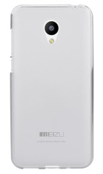 Накладка силиконовая для Meizu M2 mini прозрачно-черная