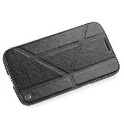 Чехол HOCO Crystal Leather Case для Samsung Galaxy Mega 6.3 i9200/9205 Black
