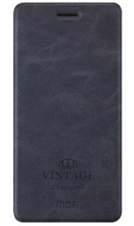 Чехол-книжка Mofi Vintage Classical для Xiaomi Mi Note 3 серый