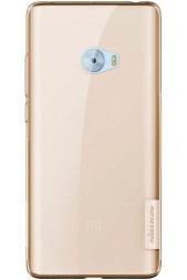 Накладка Nillkin Nature TPU Case силиконовая для Xiaomi Mi Note 2 прозрачно-золотая