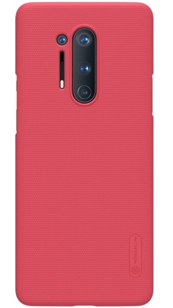 Накладка пластиковая Nillkin Frosted Shield для OnePlus 8 Pro красная