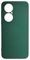 Накладка силиконовая Soft Touch для Huawei P50 темно-зеленая