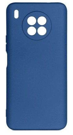 Накладка силиконовая Soft Touch для Honor 50 Lite / Huawei Nova 8i синяя