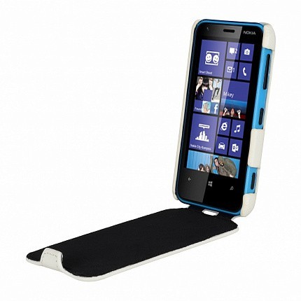 Чехол Melkco Jacka Type для Nokia Lumia 620 белый