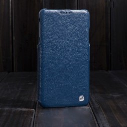 Чехол HOCO Duke Leather Case для Samsung Galaxy Note3 N900/9005 Open Flip Blue (синий)