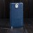 Чехол HOCO Duke Leather Case для Samsung Galaxy Note3 N900/9005 Open Flip Blue (синий)