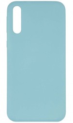 Накладка силиконовая Silicone Cover для Xiaomi Mi A3 / CC9e голубая