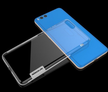 Накладка силиконовая Nillkin Nature TPU Case для Xiaomi Mi Note 3 прозрачная