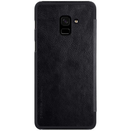 Чехол Nillkin Qin Leather Case для Samsung Galaxy A8 Plus (2018) A730 Black (черный)