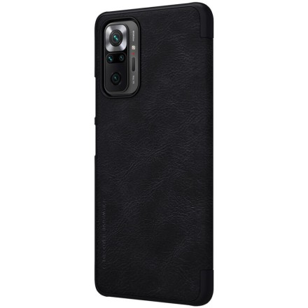 Чехол-книжка Nillkin Qin Leather Case для Xiaomi Redmi Note 10 Pro черный